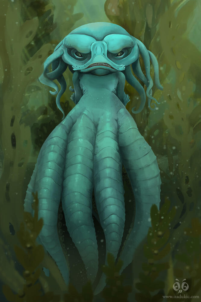 Grindylow Grindylow Illustration