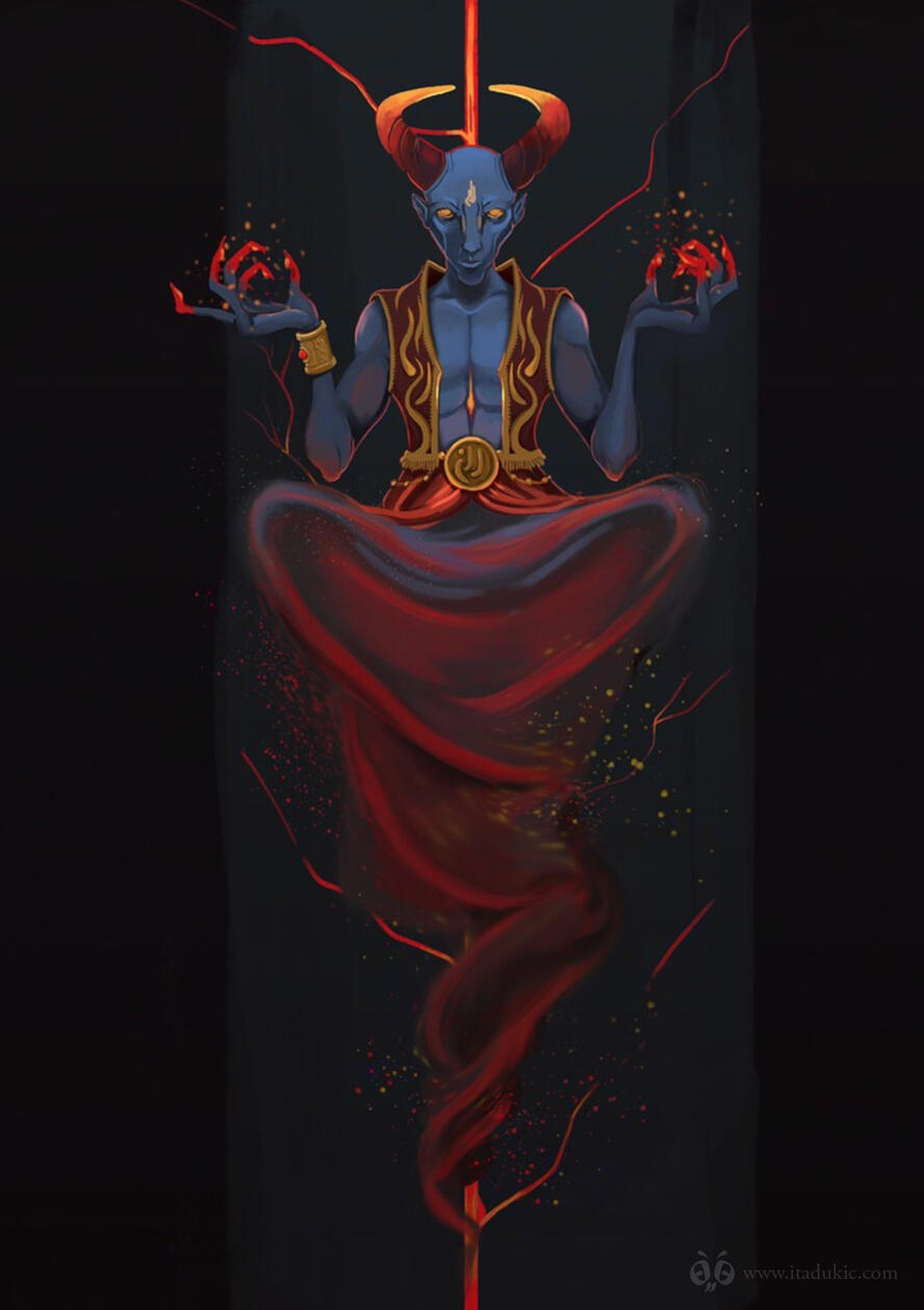 Card Illustration for boardgames