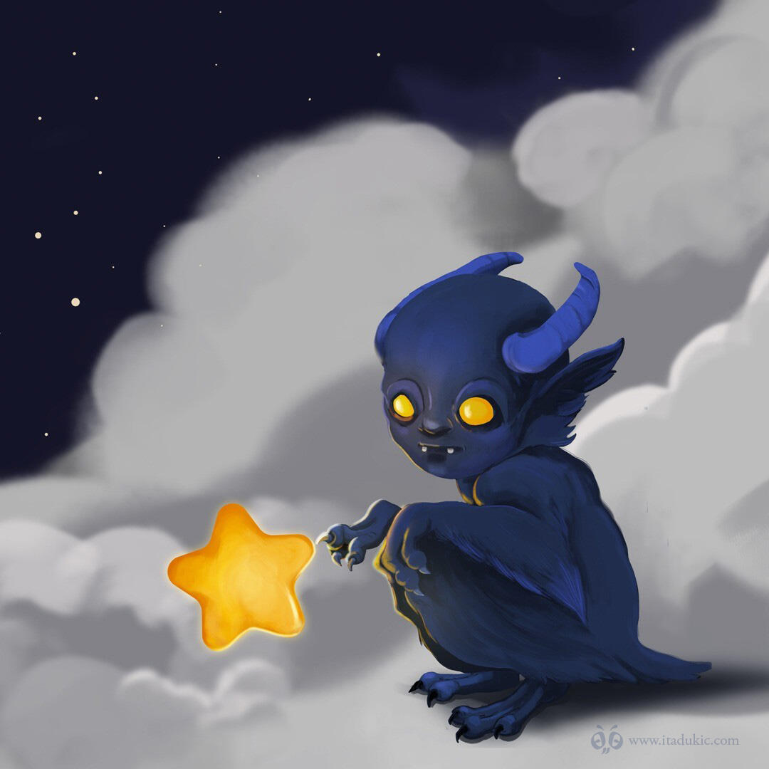 Nightmare Illustration for board game